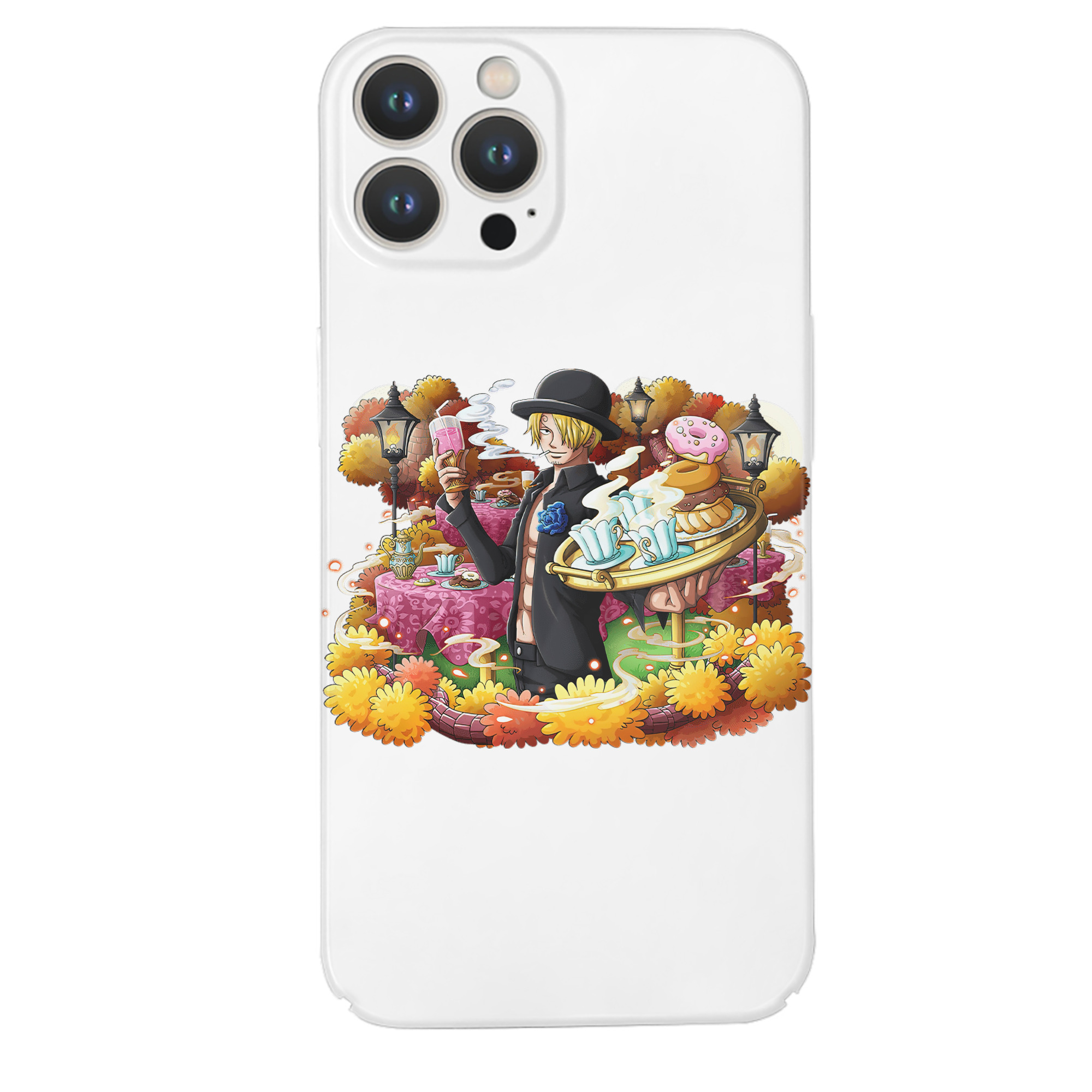 （画像用） ワンピース サンジ ONE PIECE Sanji 【iPhone 14シリーズ対応】ハードケース